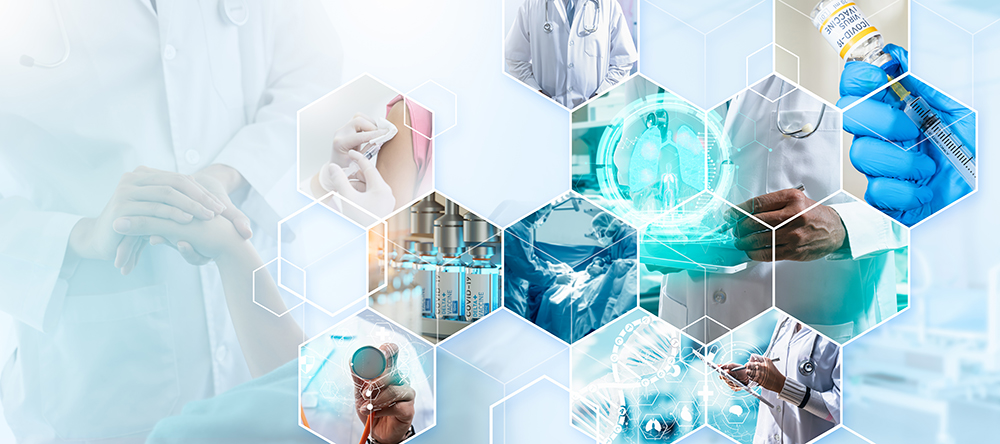 Concept of Medical technology service to solve people health.Hea Concept of Medical technology service to solve people health.Hea